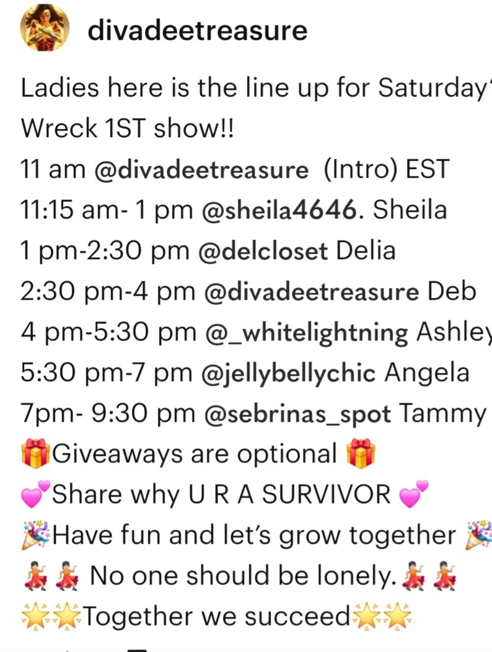 Live Show Saturday April 18 😍🤩 - Picture 1 of 1